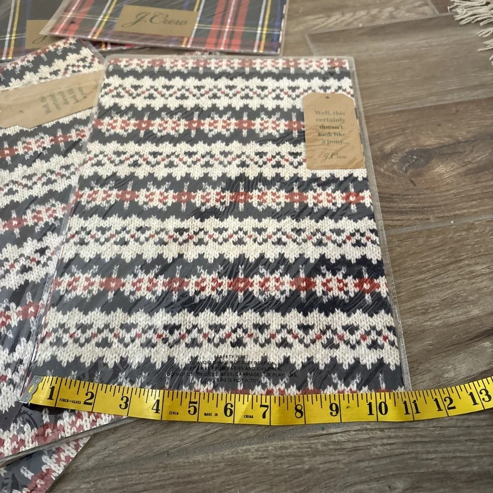J. Crew Seasonal Wrapping Paper 9 Packs